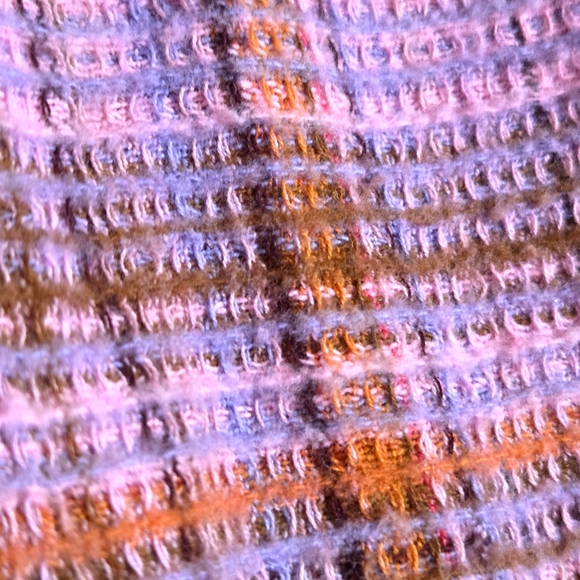 Free people Alexa plaid mini dress button front pink orange medium NWT - Picture 11 of 13